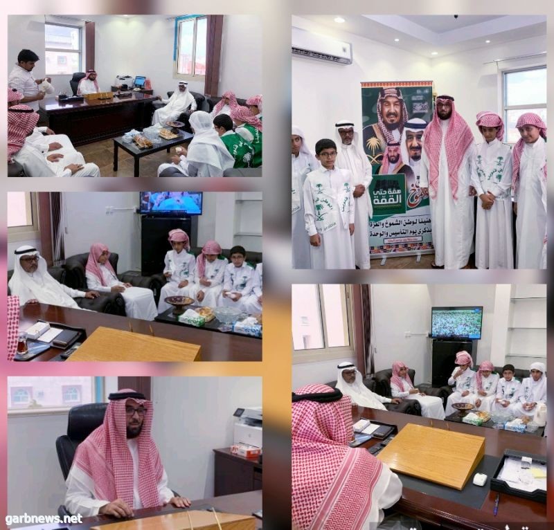 مكتب وزارة البيئة بالطائف يستقبل طلاب مدرسة يزيد بن عبدالملك المتوسطة