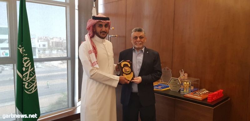 أمين عام الاتحاد السعودي يلتقي النائب الأول لرئيس اتحاد الكرة