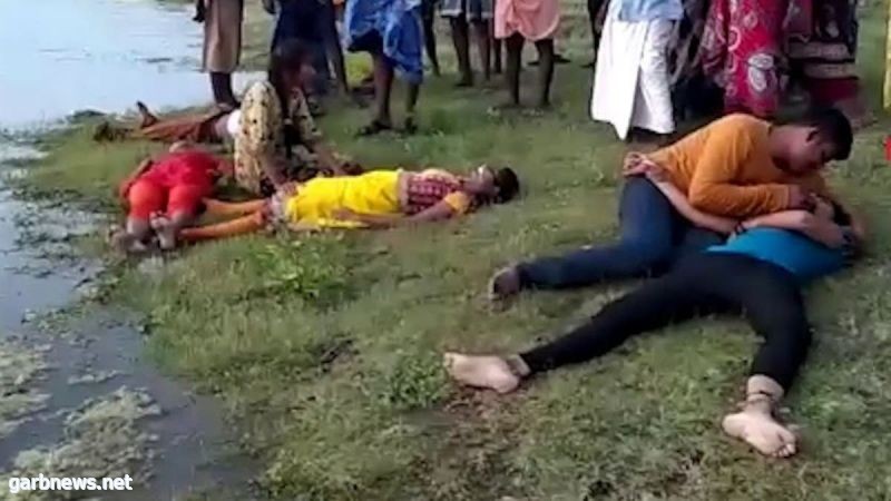وفاة عروس هندية و3 من أسرتها غرقا بـ "السلفي"
