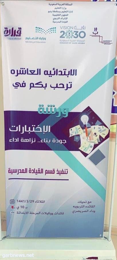 بمشاركة 60 قائدة .. تعليم ينبع ينفذ لقاء " الاختبارات جودة بناء "