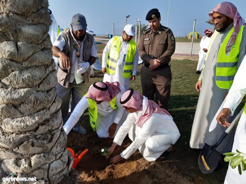 بلدية القفل تشارك بلدية الشقيق فعاليات اليوم العالمي للتطوع