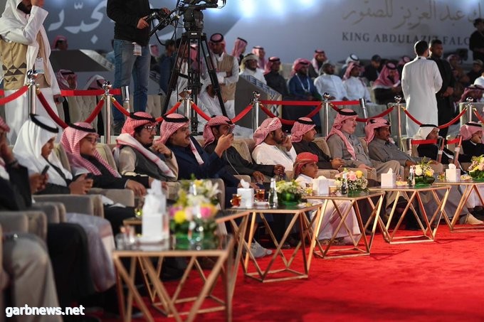 تتويج 6 فائزين في مسابقة المزاين بمهرجان الملك عبدالعزيز للصقور