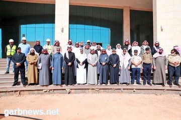 معالي مدير جامعة شقراء يتفقد مشاريع الجامعة بمحافظة شقراء ويتابع مراحل العمل فيه