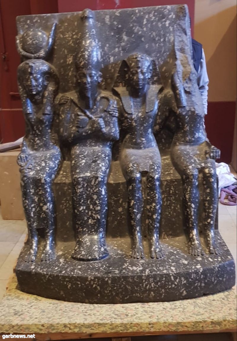 ملوك والهه مصر العظام في المتحف المصرى الكبير