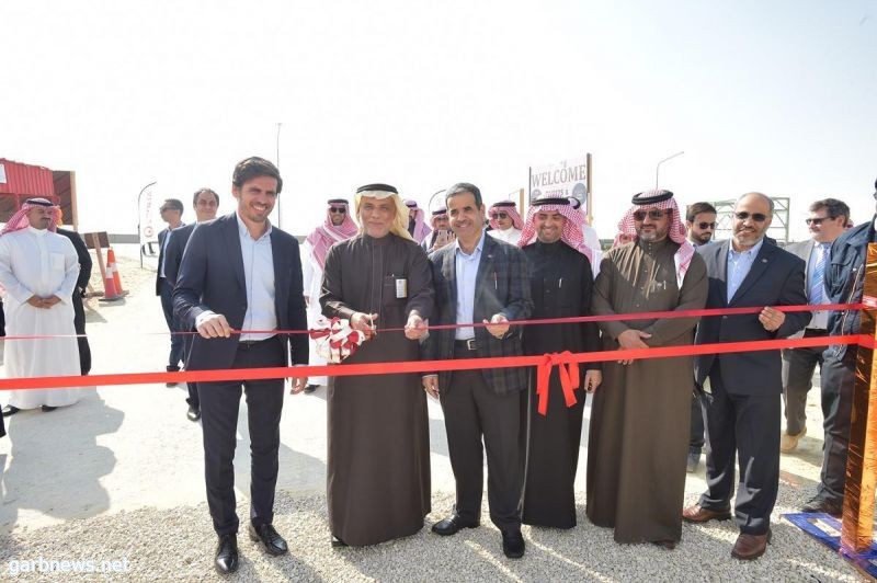 افتتاح إعمال الانشاءات لمحطة شركة فيوليا الشرق الأوسط للمرافق المركزية لمعالجة وتقييم النفايات في الجبيل الصناعية
