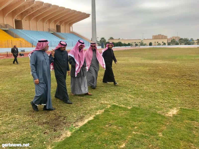 " العيسى" يتفقد مبنى مجمع الأمير فيصل بن فهد الرياضي التابع لتعليم الأحساء