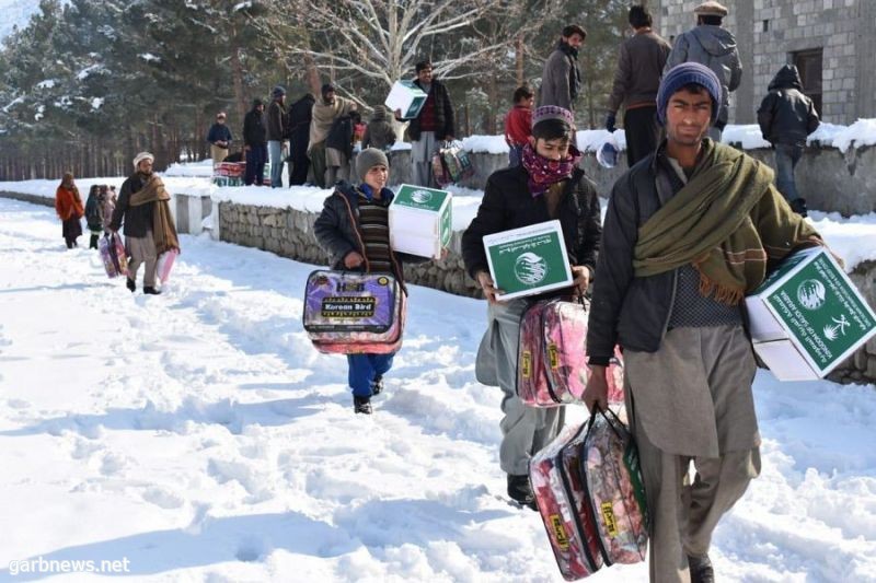 #مركز_الملك_سلمان_للإغاثة يوزع 618 حقيبة شتوية في إقليم جلجت بلتستان في #باكستان.