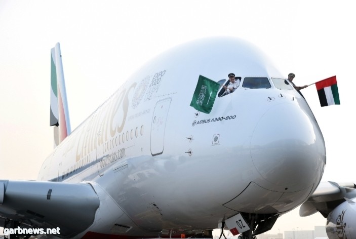 طيران الإمارات تكمل 30 عاماً في خدمة الرياض