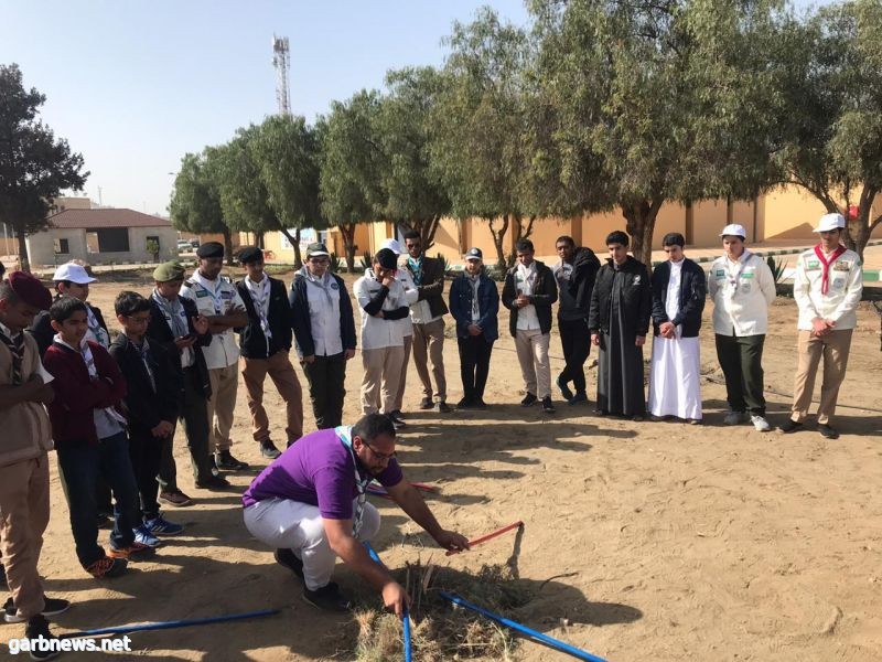 دورة رؤوساء السداسيات ودورة عرفاء الطلائع للفتيان والمتقدم بالمركز الكشفي بعسير