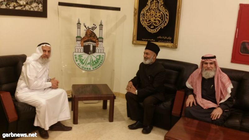 مدير جامعة مليبار الإسلامية بكيرالا يلتقي بمعالي مدير جامعة أم القرى