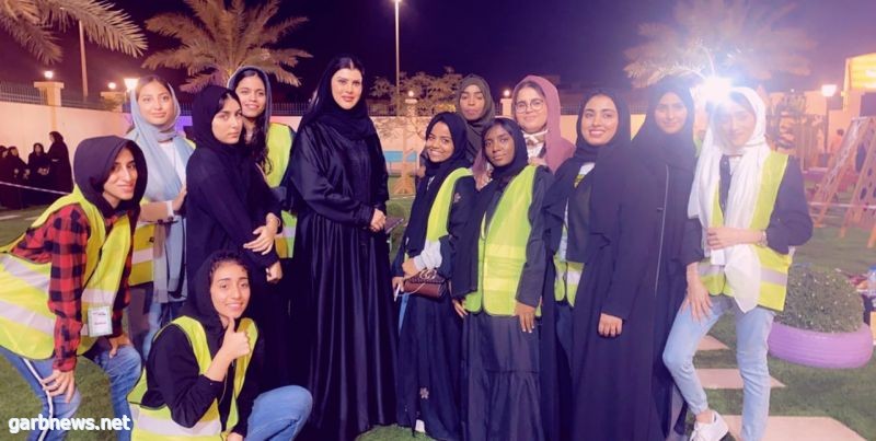 الأميرة دعاء بنت محمد تدشن فعاليات  منطقة التحدي بمركز حي المحمدية