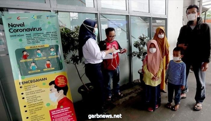 تسجيل 106 حالة جديدة بفيروس كورونا في إندونيسيا