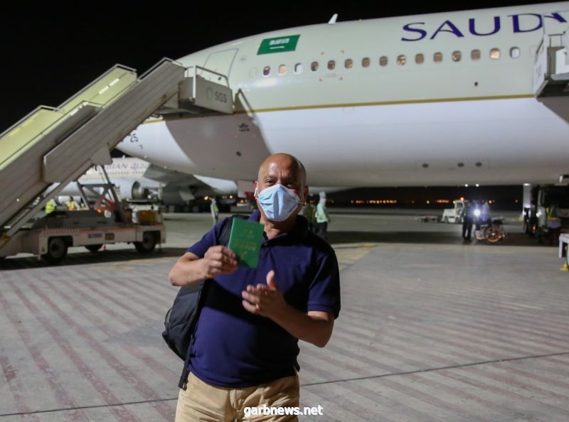  وصول رحلة أديس أبابا إلى مطار الملك عبدالعزيز الدولي بجدة.. ضمن الرحلات المخصصة لعودة المواطنين من الخارج