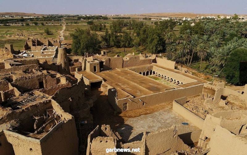 مشروع سمو ولي العهد لترميم وتأهيل المساجد التاريخية بالمملكة .مسجد الداخلة التاريخي بالمجمعة