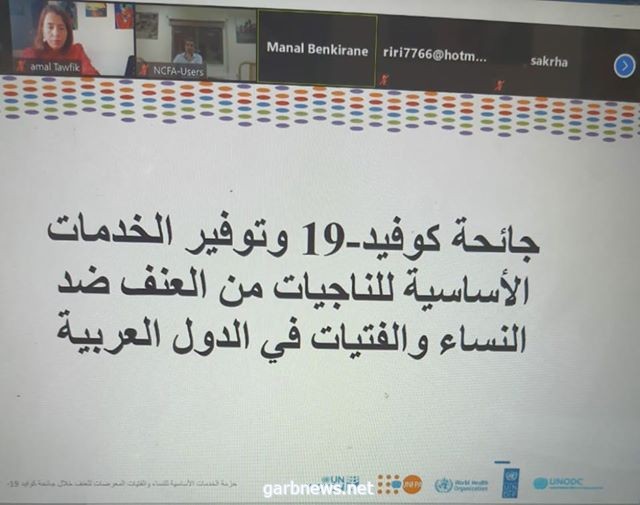 مصر ..القومى للمرأة يشارك فى ورشة العمل الإقليمية حول جائحة فيروس كورونا المستجد