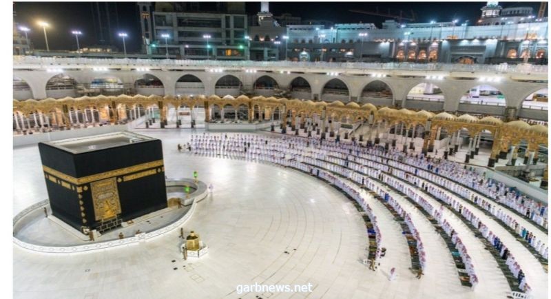 رئاسة الحرمين صلاة الكسوف في المسجد الحرام عند الساعة (7.40)صباح الغد
