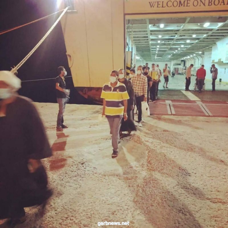 وزير النقل يتابع وصول 348 راكب مصري على الخط الملاحي العقبة / نويبع