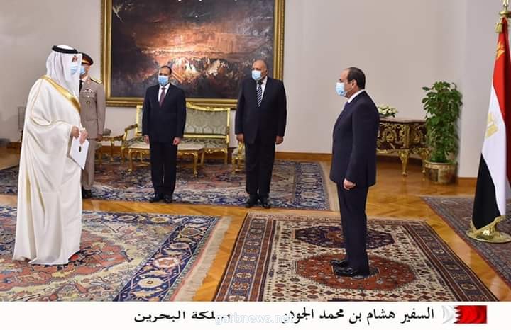 السيد الرئيس عبد الفتاح السيسي يتسلم اليوم أوراق اعتماد ستة سفراء جدد