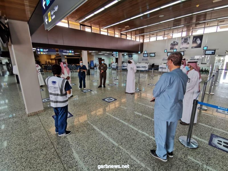 حملة توعوية للوقاية من فيروس " كورونا " بمطار الأحساء الدولي