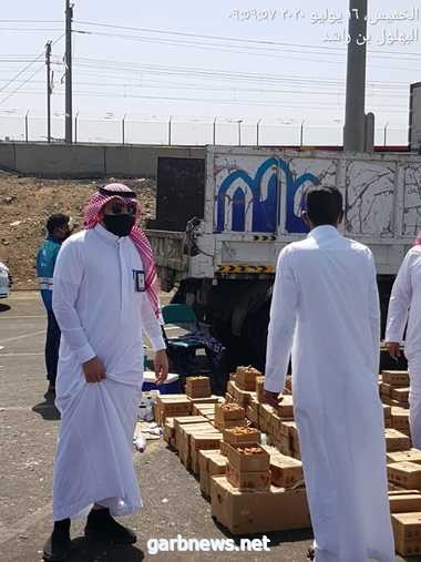 أمانة جدة تواصل جهودها في مكافحة الباعة الجائلين