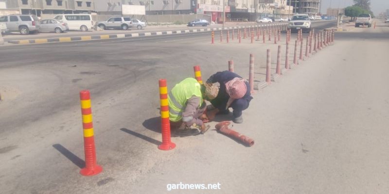 بلدية الجبيل تعالج 16 عنصراً من التشوه البصري ضمن حملاتها لتحسين المشهد الحضري خلال ٢٠ يوم