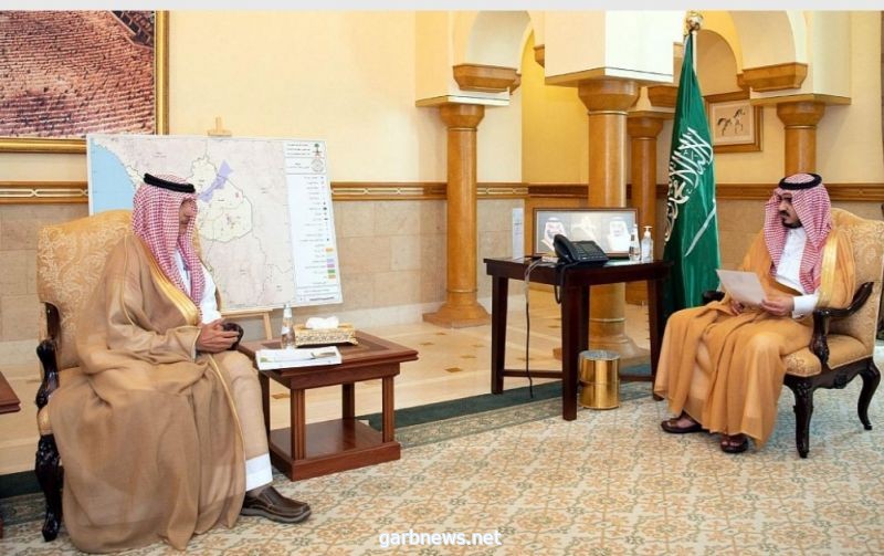 سمو نائب أمير منطقة مكة المكرمة يستقبل أمين محافظة الطائف