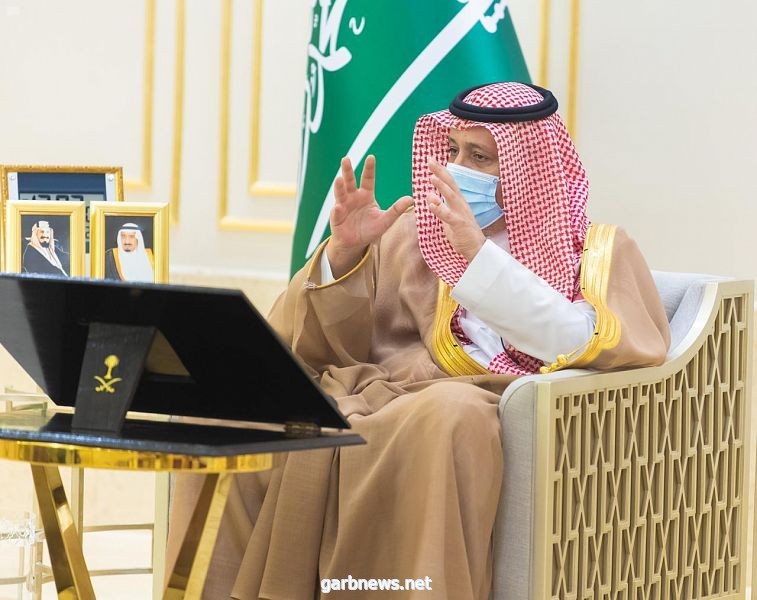 سمو الأمير حسام بن سعود يطلع على نتائج الدراسة الاستشارية المتعلقة بإجراءات العمل بإمارة منطقة الباحة