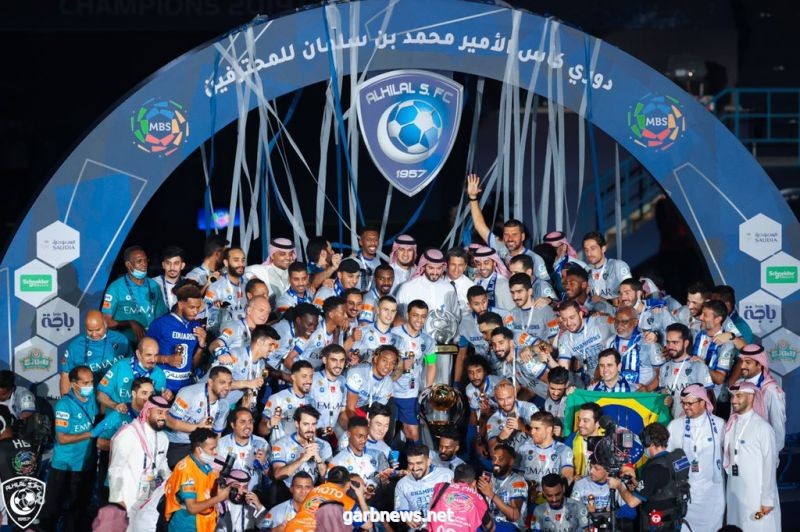 الهلال يتوج بدوري الأمير محمد بن سلمان في نسخته الثانية