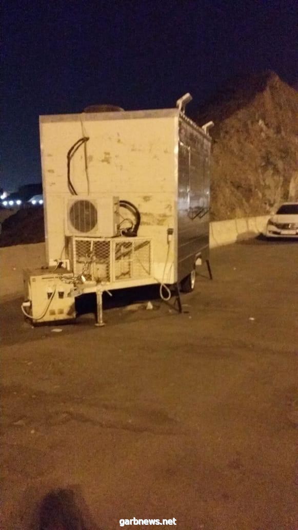 بلدية العمرة تُغلق 7 عربات "فود ترك" غير مرخصة