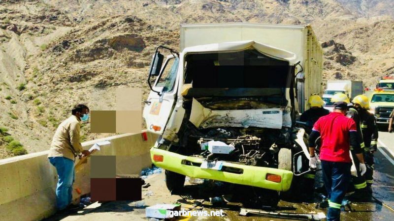 حادث بالباحة يسفر عن إصابتين خطيرتين