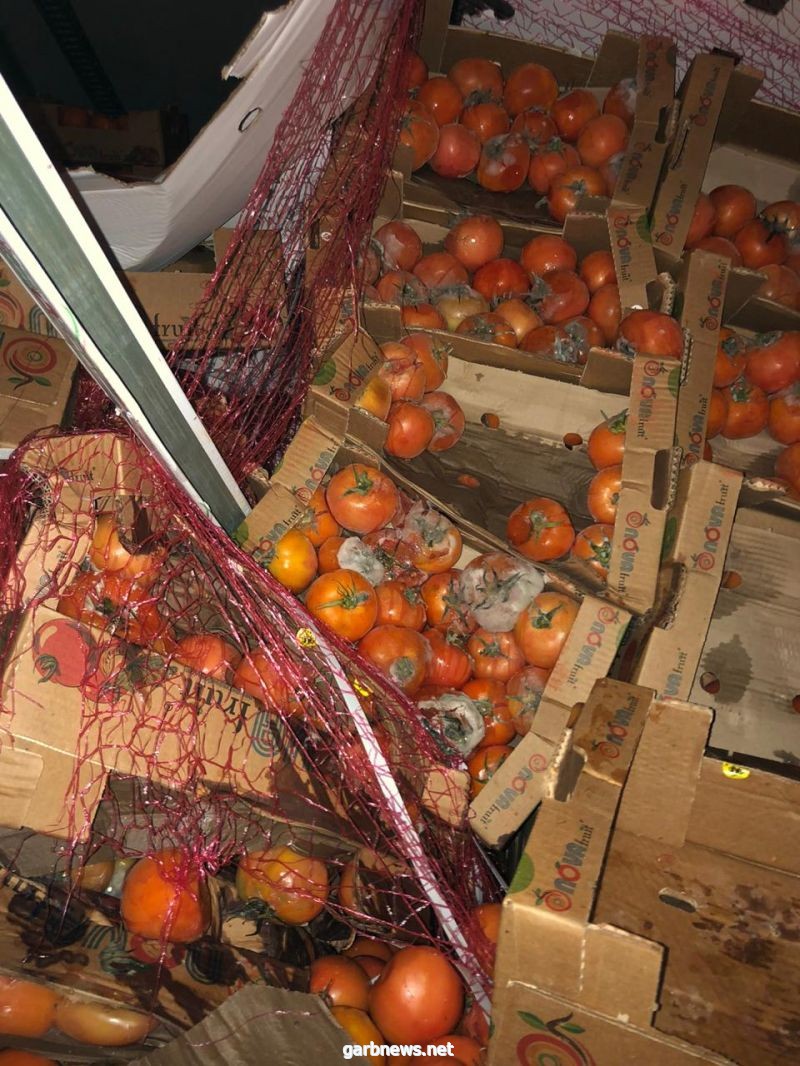 أمانة الشرقية: إدارة الأسواق تضبط ٢٢ طن من الطماطم الفاسد في سوق الخضار والفواكه المركزي بالدمام