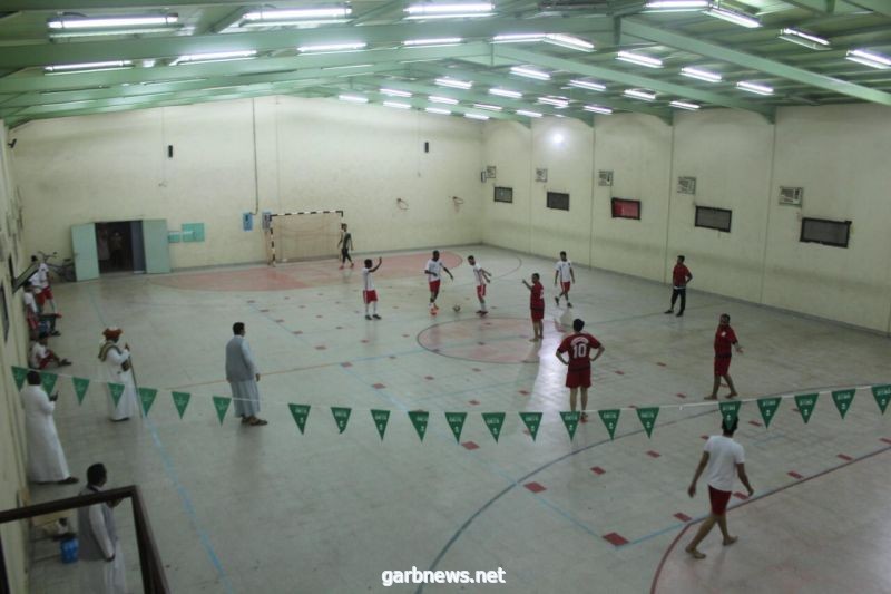مركز حي النزهة يقيم نشاط رياضي بالصالة الرياضية لمركز الصم والبكم بمكة المكرمة