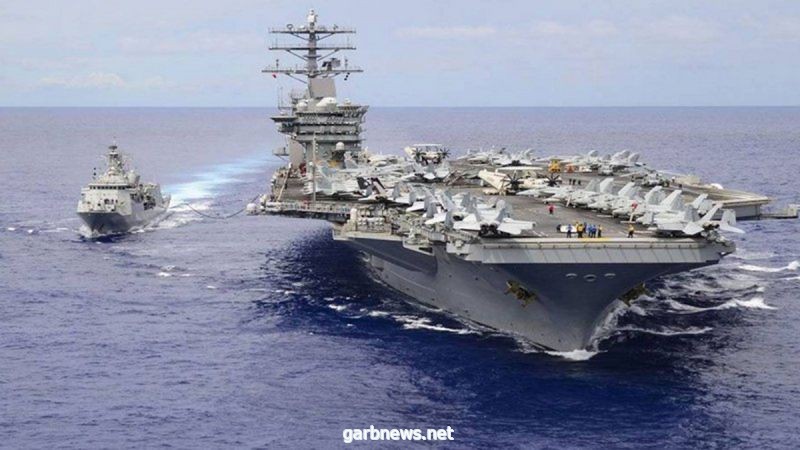 البحرية الأمريكية تكشف سبب عودة حاملة الطائرات للخليج
