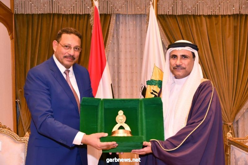 رئيس البرلمان العربي يلتقي مع رئيس هيئة الرقابة الإدارية بجمهورية مصر العربية