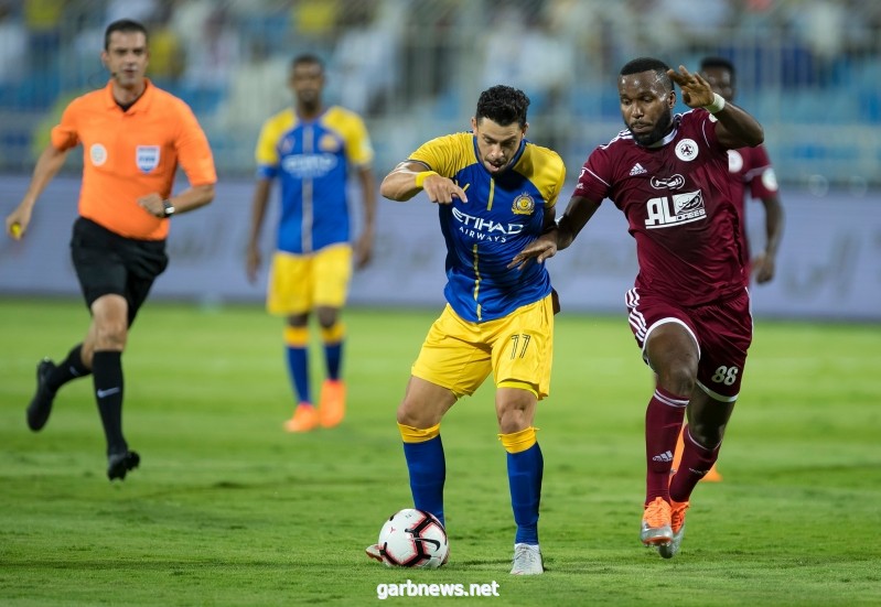 النصر يتغلب على الفيصلي في دوري كأس الأمير محمد بن سلمان للمحترفين