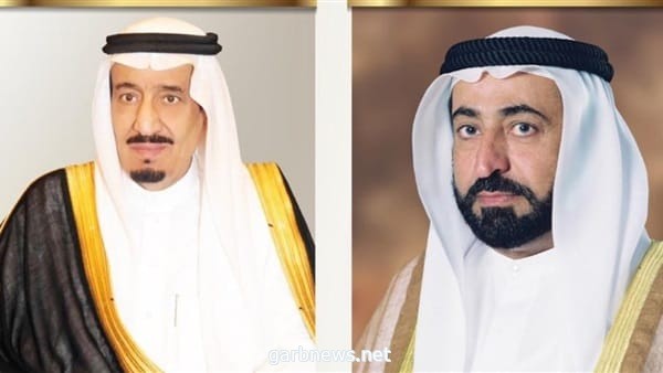 حاكم الشارقة يعزي الملك سلمان