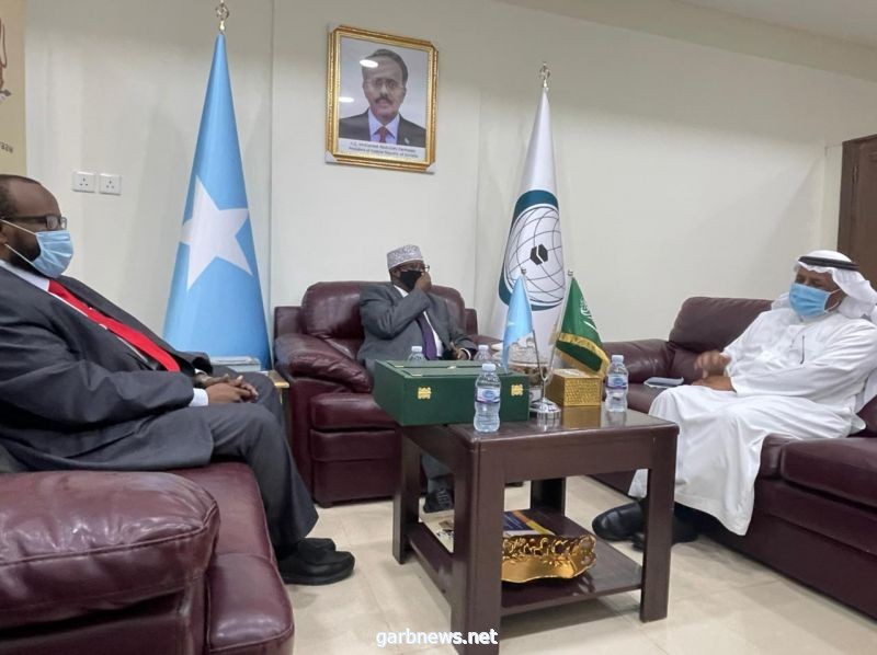 "السحيباني" يعزز التعاون والتشاور بين المندوبين بلقاء نظيره "الصومالي"