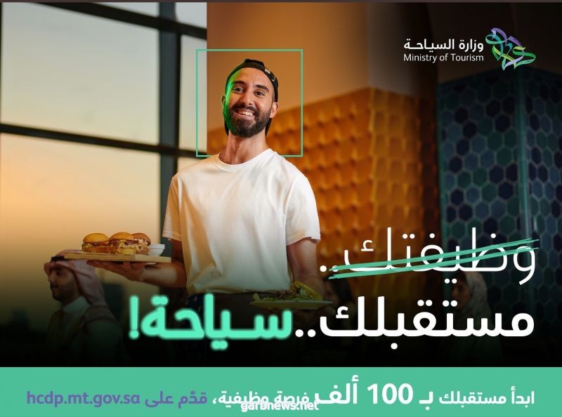 "السياحة" تستهدف توفير 100 ألف فرصة وظيفية للكوادر الوطنية بنهاية 2021