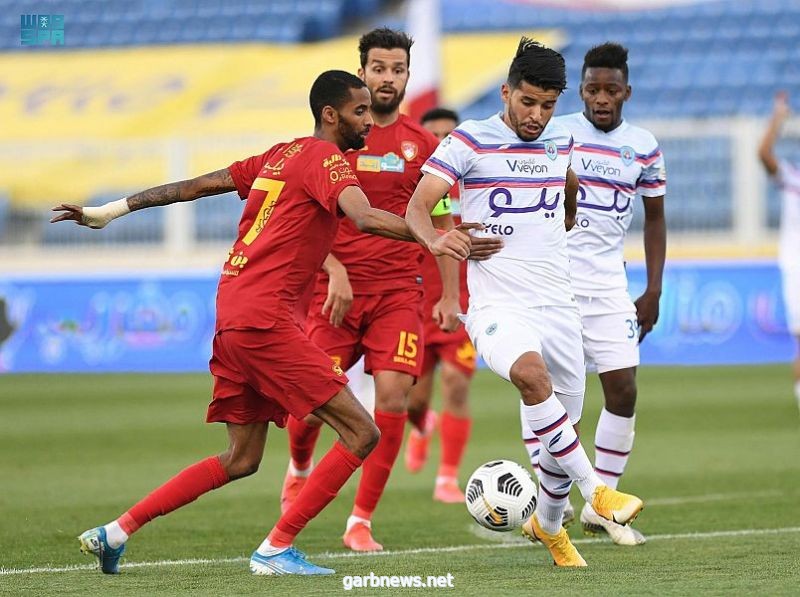 ضمك يتغلب على مضيفه أبها في الجولة 24 من دوري كأس الأمير محمد بن سلمان للمحترفين