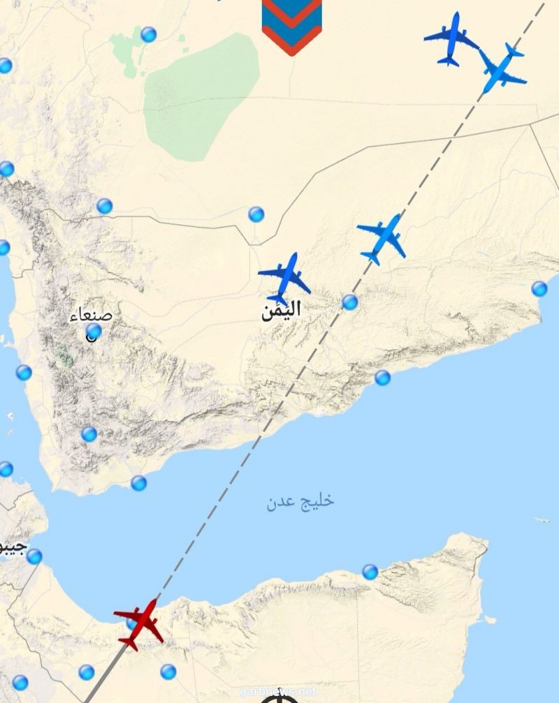 عاجل : التحالف العربي يسمح بعبور الطيران المدني الدولي أجواء اليمن