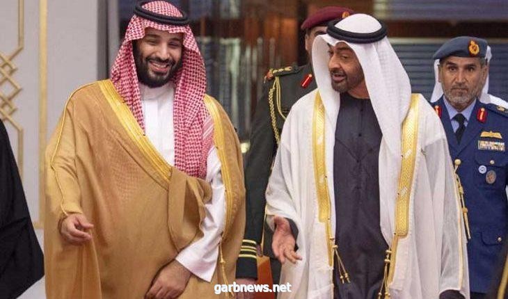 الأمير محمد بن سلمان يجري اتصالاً هاتفياً بولي عهد أبوظبي