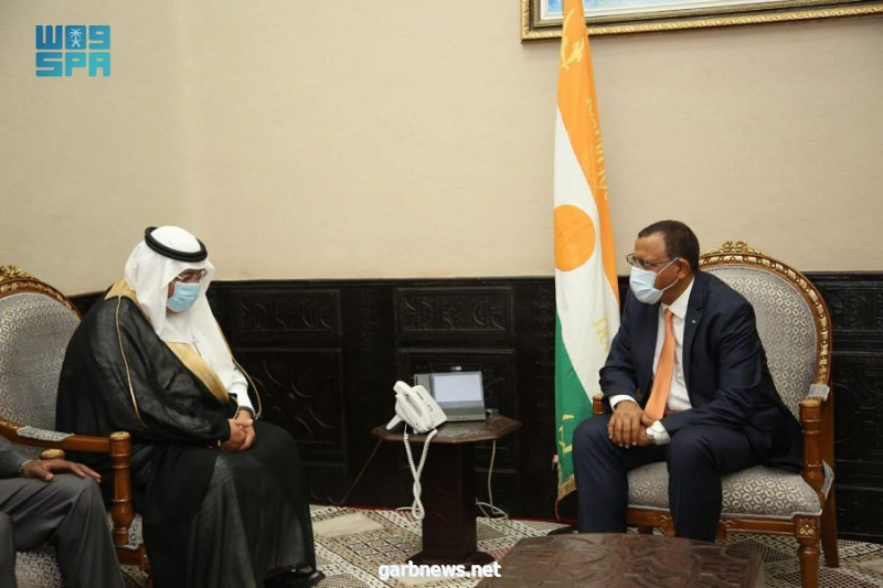 الرئيس النيجري يلتقي بسفير المملكة لدى النيجر