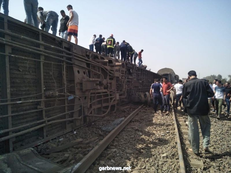 #الصحة: وفاة 11 شخصًا وإصابة 98 آخرين في حادث "#قطار_طوخ"