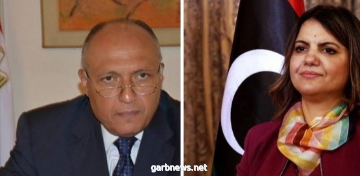 وزير الخارجية يبحث هاتفيا مع نظيرته الليبية مُستجدات الأوضاع في ليبيا