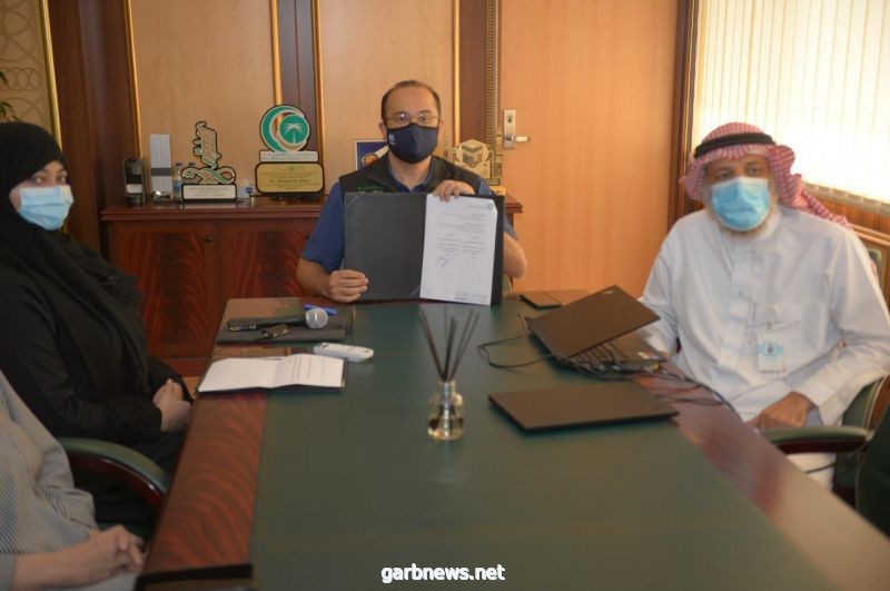 مدينة الملك عبدالله الطبية بمكة توقع اتفاقية مع الهيئة السعودية للملكية الفكرية