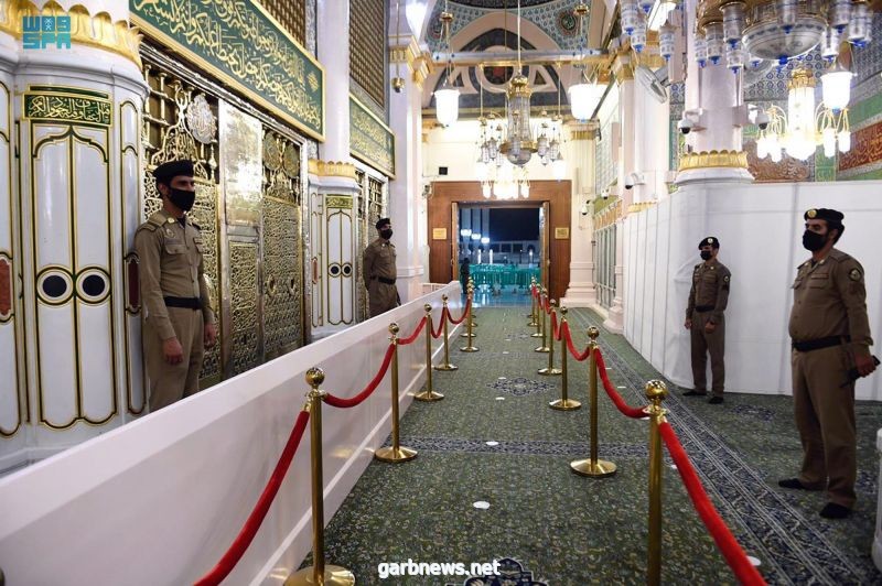 القوة الخاصة لأمن المسجد النبوي.. جهود ميدانية مكثفة في خدمة قاصدي #المسجد_النبوي.
