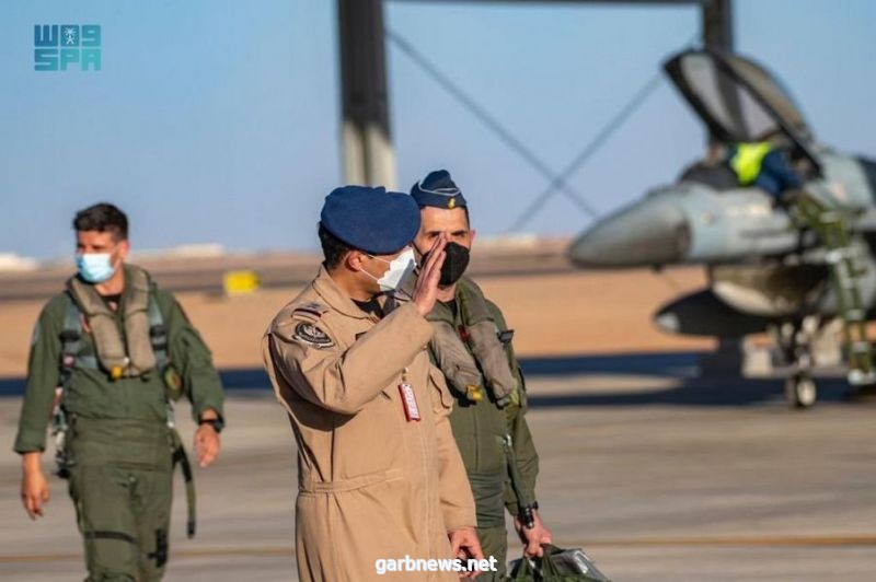 وصول مجموعة القوات الجوية اليونانية المشاركة في تمرين عين الصقر 2