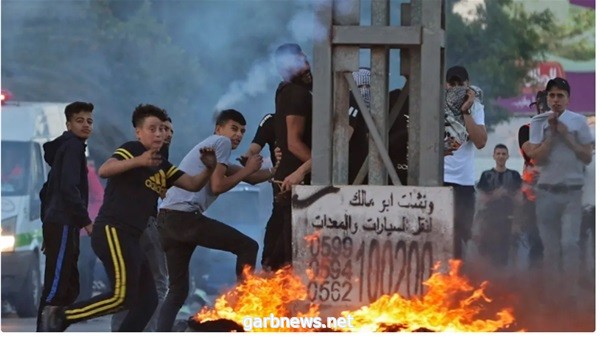 إصابة 7 فلسطينيين بالرصاص خلال مواجهات مع قوات الاحتلال