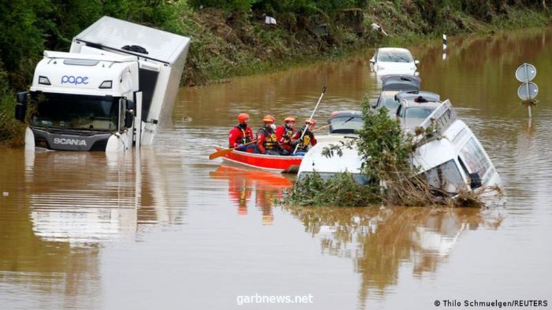 ارتفاع حصيلة الفيضانات إلى 156 قتيلاً في ألمانيا