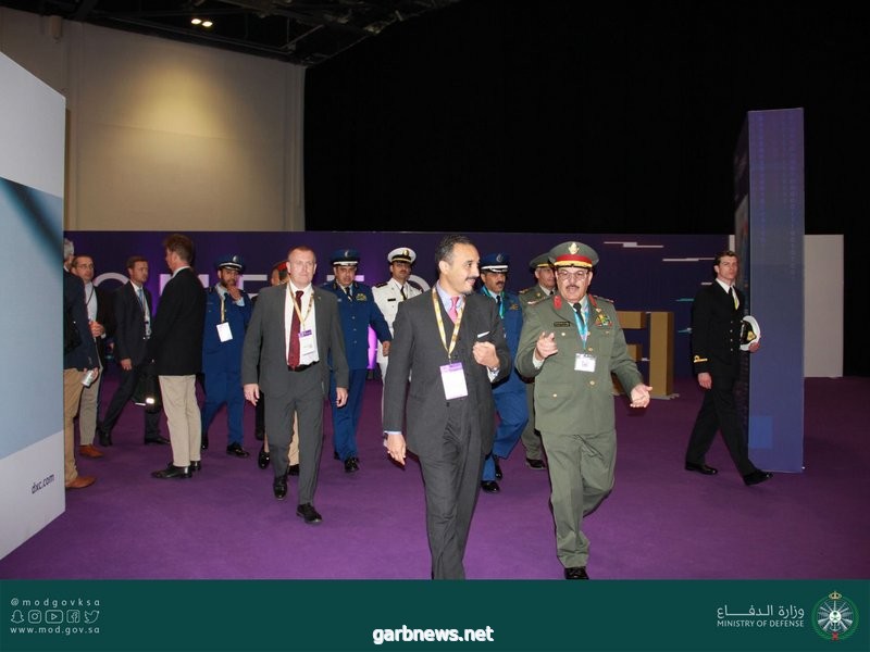 العمرو يرأس وفد وزارة الدفاع للمعرض الدولي لمعدات الدفاع والأمن في لندن